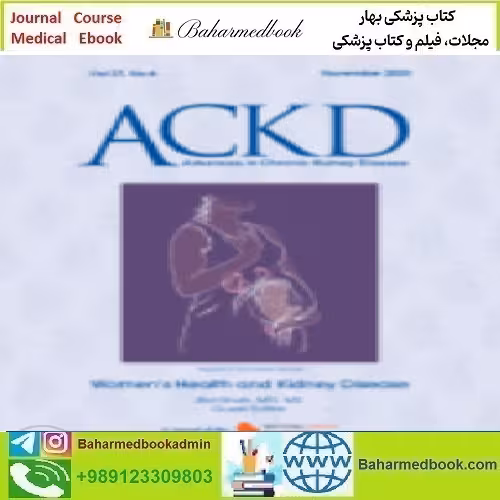 Advances in Chronic Kidney Disease Volume 27 Issue 1 to 6 202