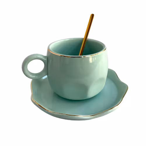 ماگ سرامیکی زیر دار پاستلی