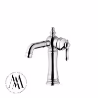 شیر روشویی پدیده مدل ایسکو پایه کوتاه (کروم)