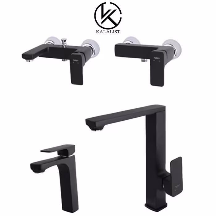 شیرآلات برند راسان مدل گارنت مشکی