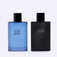 ست دوقلو سیلور زارا مردانه&quot; و &quot;بلو اسپیریت زارا -  Silver zara man &amp; blue spirit zara حجم 100 میلی لیتر