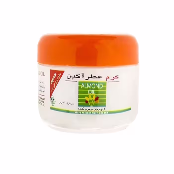 کرم نرم کننده مدل بادام حجم 200 میلی لیتر عطرآگین