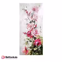 دکوپاژ الیافی(برنجی) پشت چسب دار ریچ MET277 سایز بزرگ