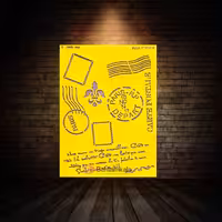 شابلون استنسیل ابعاد 35*25 کد HND 196