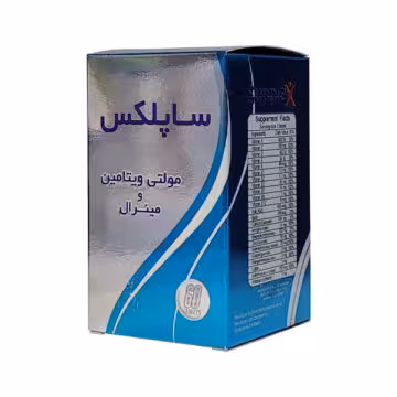 قرص مولتی ویتامین مینرال ساپلکس 60 عددی