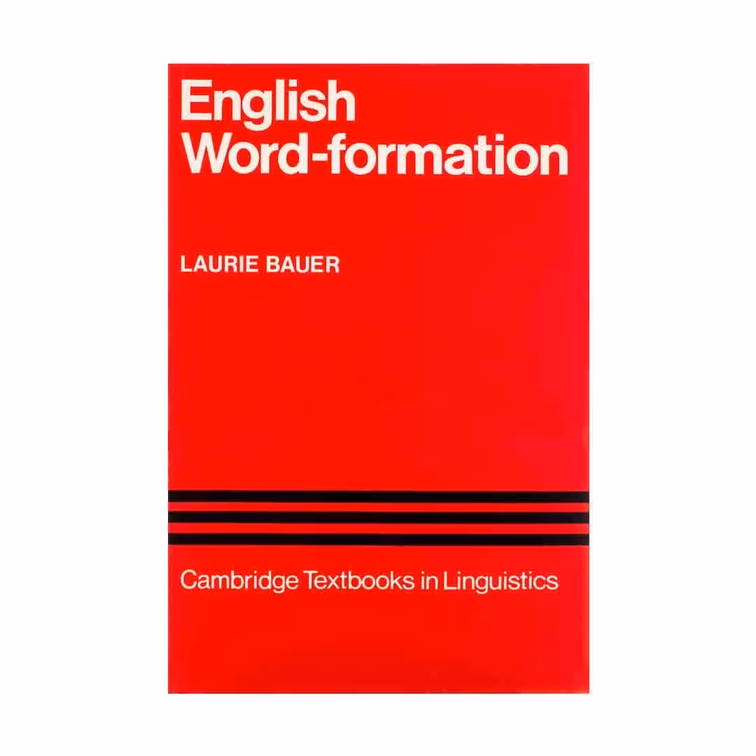 کتاب English Word Formation