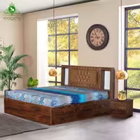 تخت خواب دو نفره باکس خور مدل آرنیکا