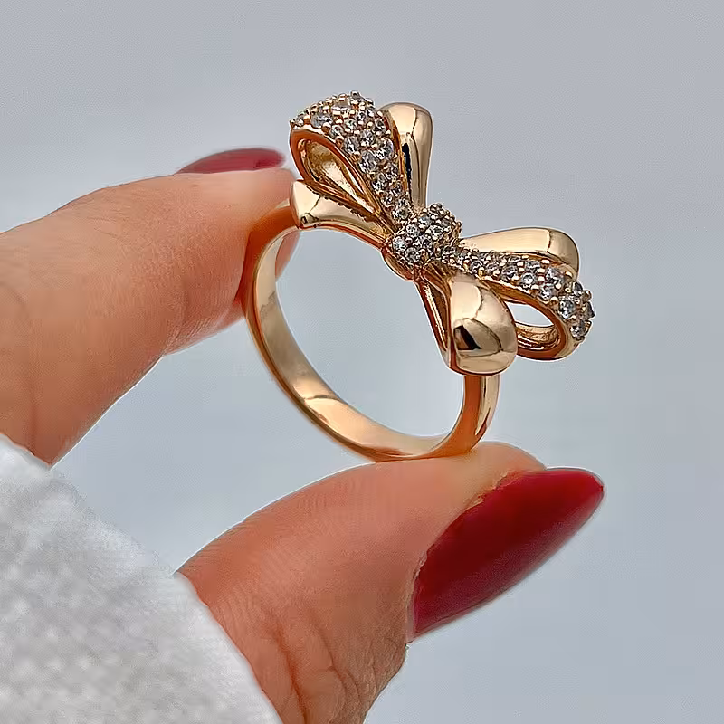 انگشتر پاپیونی کد 155