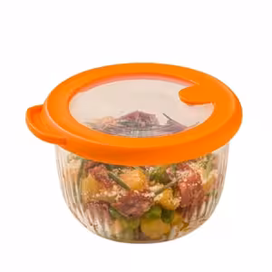 ظرف نگهدارنده لیمون مدل شیاردار (970 ميلي ليتر )