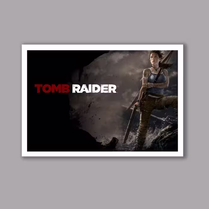تابلو بازی مهاجم مقبره تام رایدر Tomb Raider