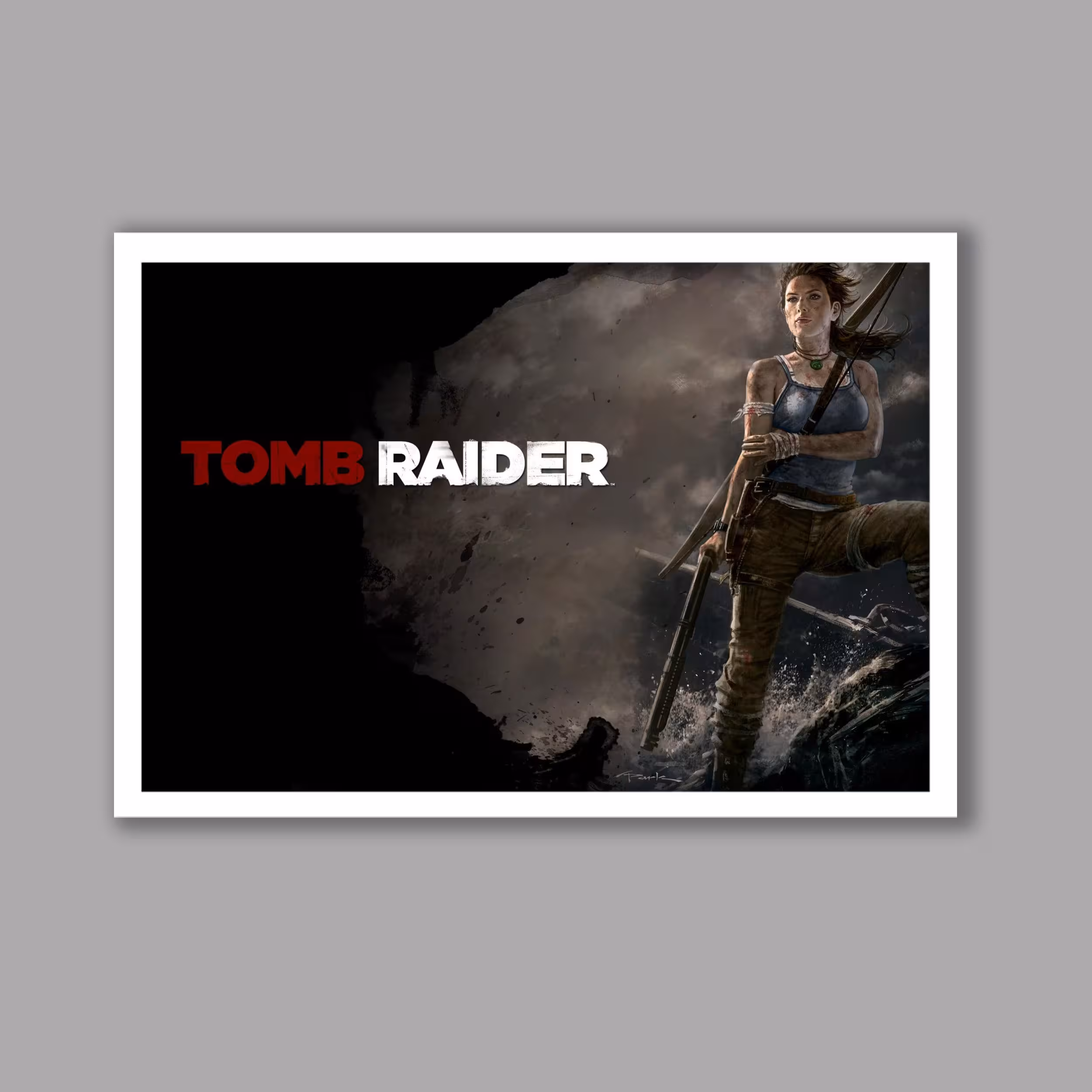 تابلو بازی مهاجم مقبره تام رایدر Tomb Raider