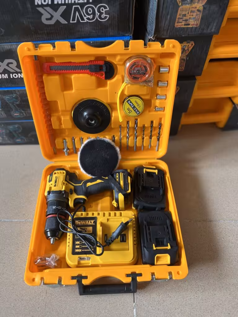 دریل شارژی برشلس دیوالت 36 ولت سه نظام فلزی