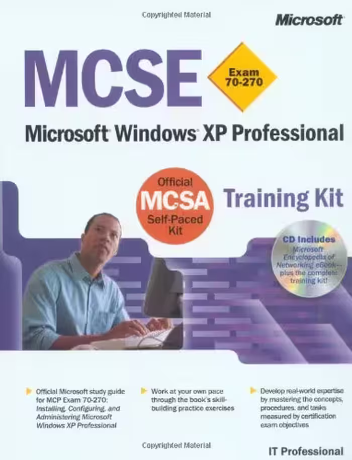 خرید و دانلود نسخه کامل کتاب MCSE Training Kit (Exam 70-270): Windows XP Professional