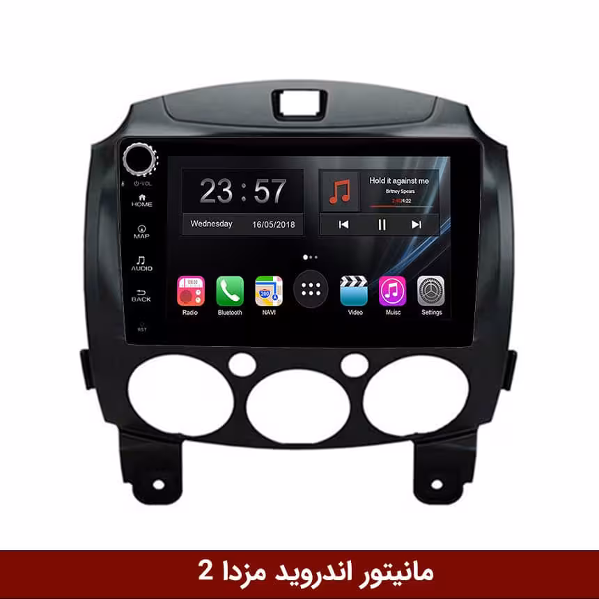 مانیتور اندروید مزدا 2 برند وینکا مدل LY865 سری S170 *ولوم‌دار*
