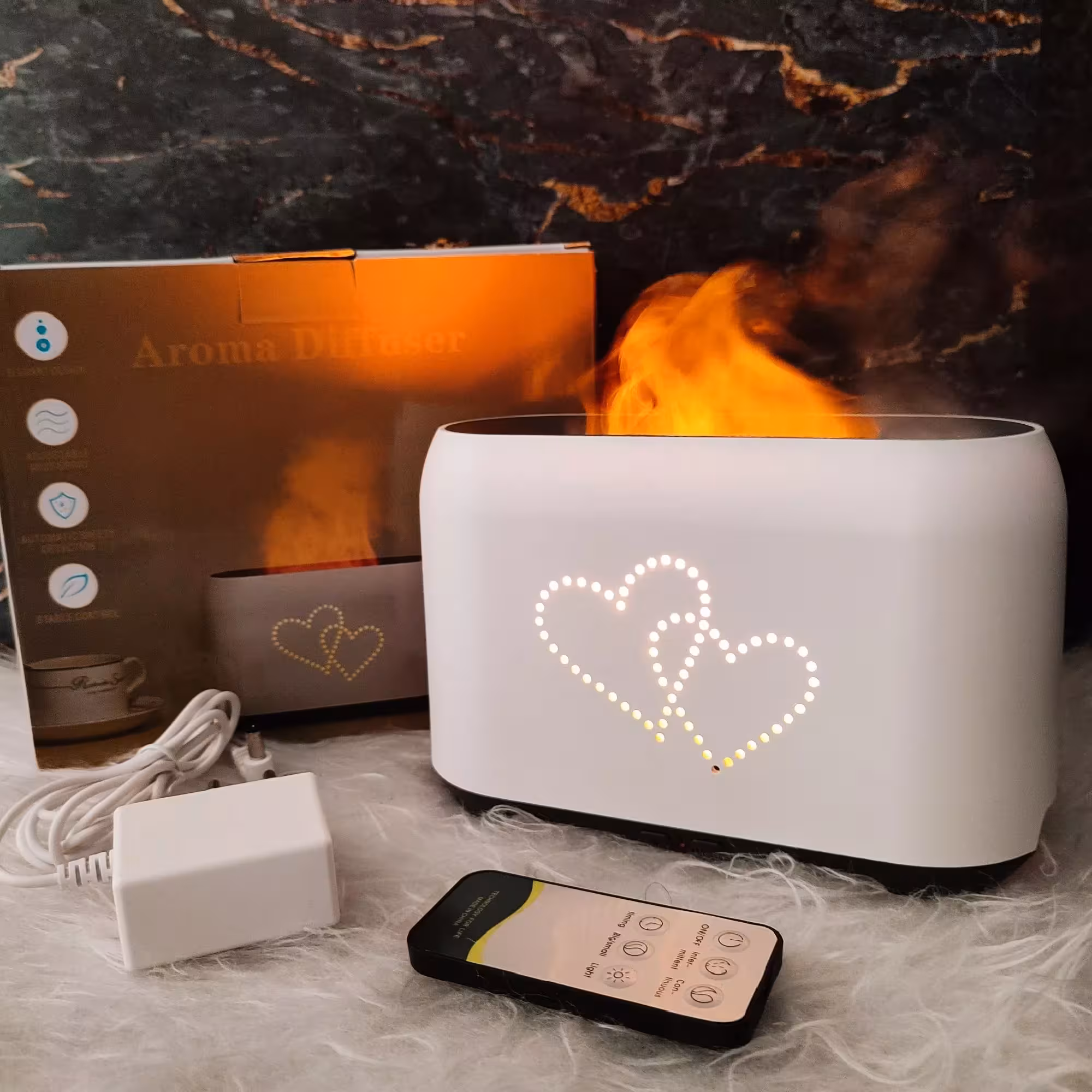 دستگاه بخور و رطوبت ساز سرد مدل شعله آتش