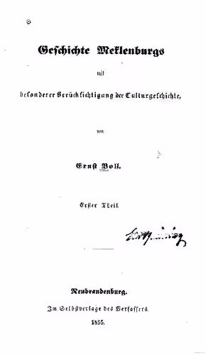 خرید و دانلود نسخه کامل کتاب Geschichte Mecklenburgs mit besonderer Berücksichtigung der Culturgeschichte [Kulturgeschichte]