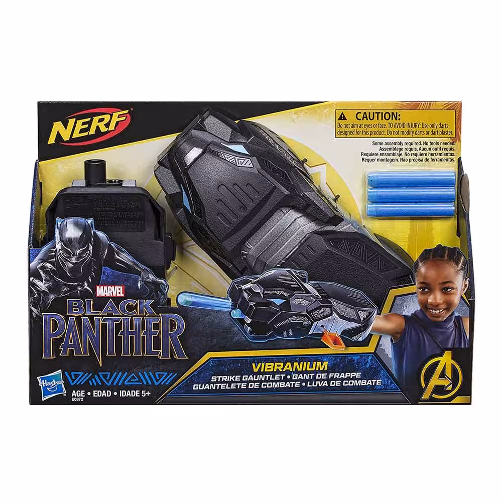 خرید مچبند ویبرانیوم Marvel Black Panther Nerf Vibranium