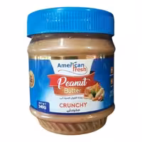 کره بادام زمینی کرانچی امریکن فرش 340 گرم