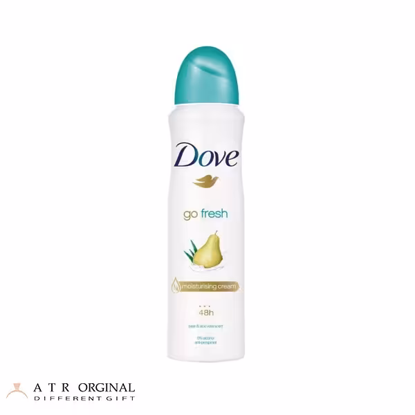 اسپری بدن 48 ساعته اورجینال زنانه داو با رایحه گلابی و آلوئه‌ورا