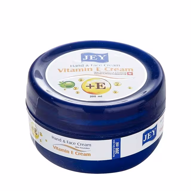 کرم دست و صورت جی مدل Vitamin E حجم 200 میلی لیتری