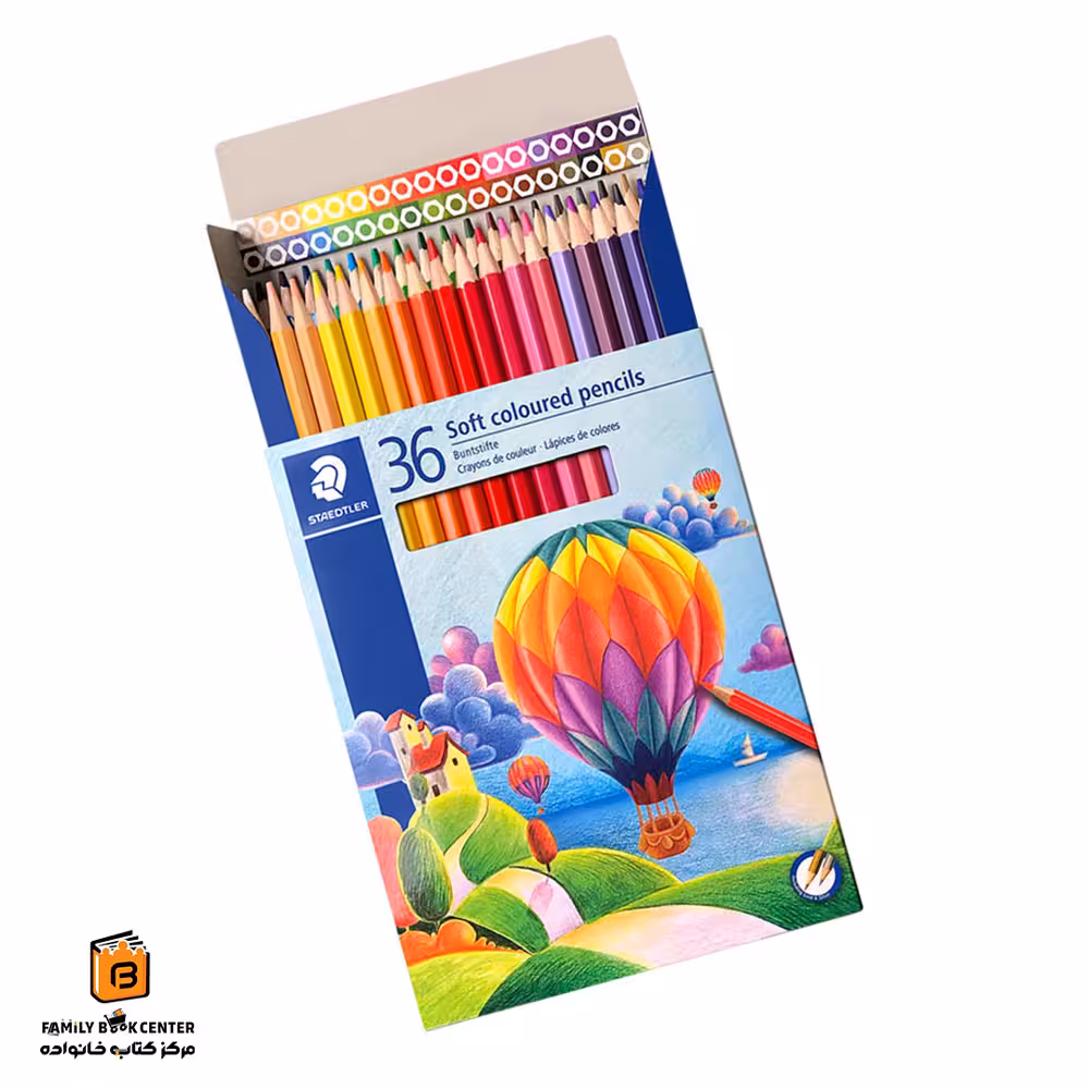 مداد رنگی 36 رنگ استدلر (STAEDTLER)