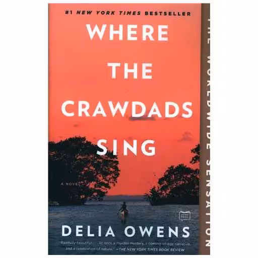 کتاب where the crawdads sing اثر دلیا اونس