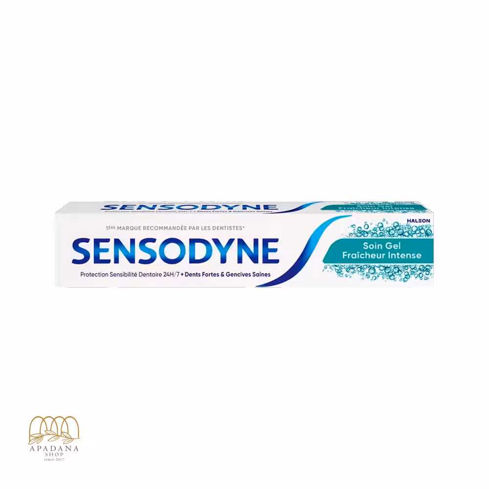 خمیر دندان طراوت بخش سنسوداین مدل Soin Gel Fraîcheur Intense حجم 75 میل