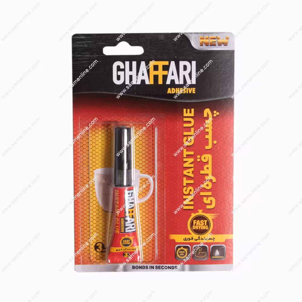 چسب قطره ای غفاری 3 میلی لیتری