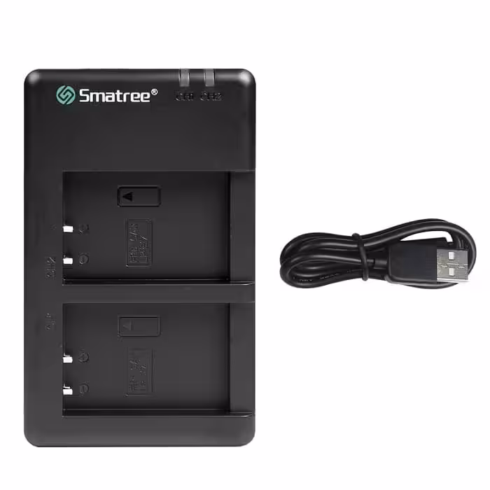 شارژر دوقلو USB دوربین کنون اسماتری مدل LP-E17