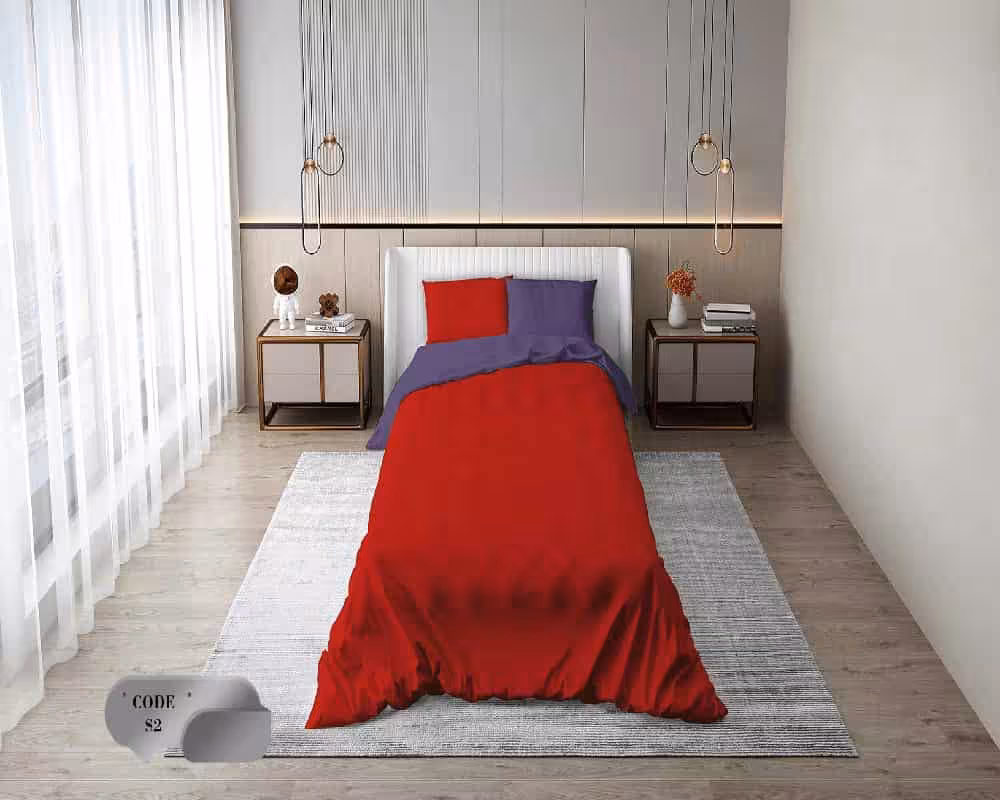 روتختی زرشکی ساده کد s2