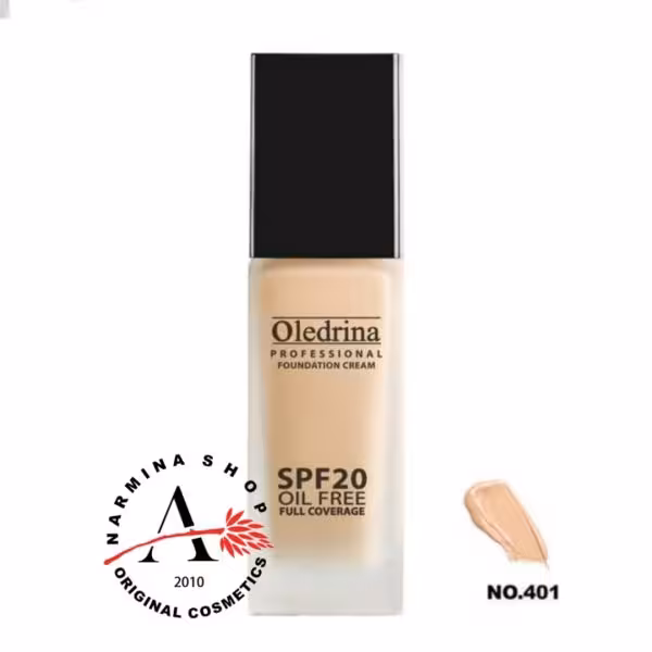 کرم پودر شیشه ای اولدرینا شماره 411 (OLDERINA)