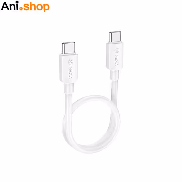 کابل شارژ 60 وات نکسا مدل L3 با سری تایپ سی تو تایپ سی