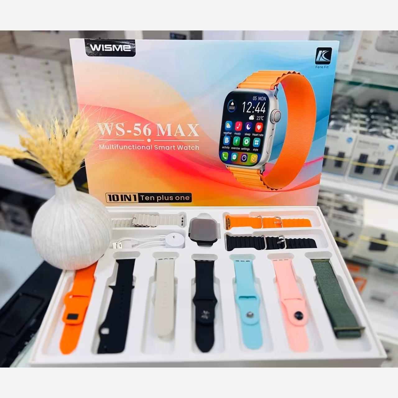 ساعت هوشمند 10 بند WISME WS 56 MAX