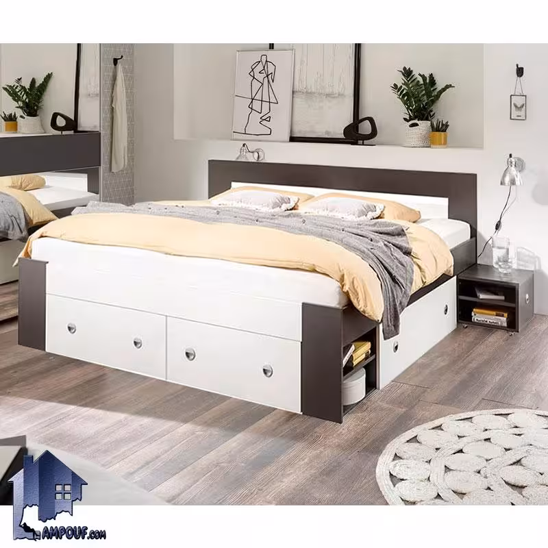 تخت خواب دو نفره DBJ183