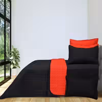 روتختی بهاره مشکی نارنجی کد 7