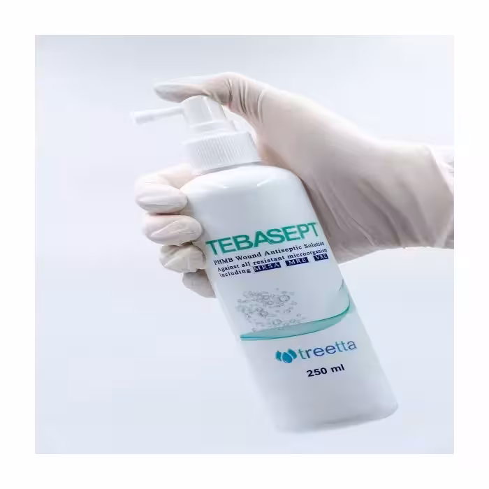 اسپری آنتی سپتیک طباسپت تریتا حجم 250 میلی لیتر