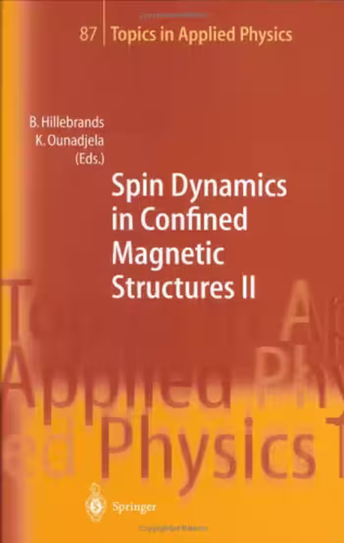 خرید و دانلود نسخه کامل کتاب Spin Dynamics in Confined Magnetic Structures II
