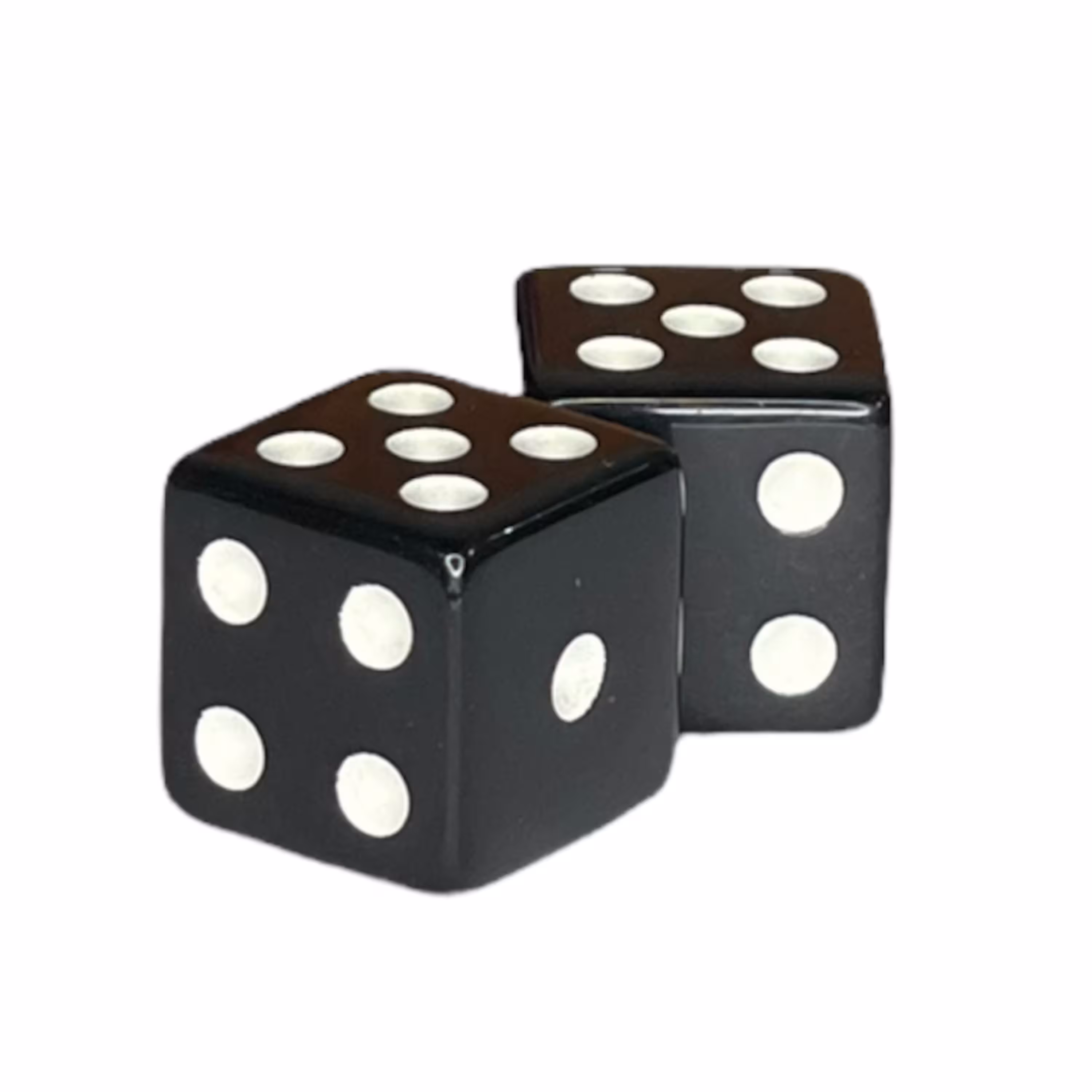 تاس بازی مدل 15 میل مشکی