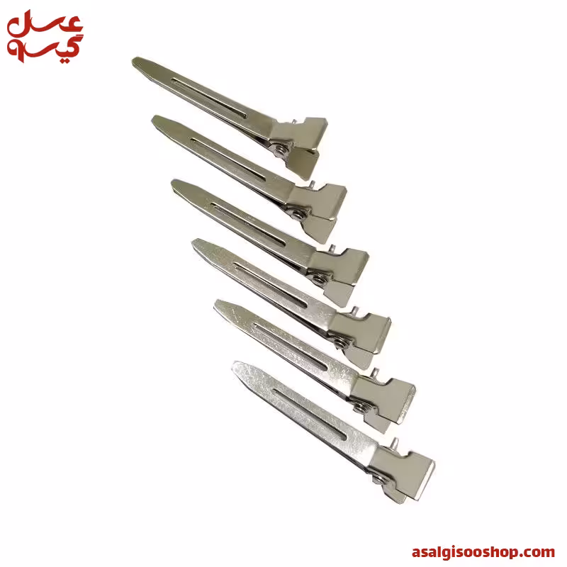 گیره فلزی بزرگ 12 عددی-کد1026