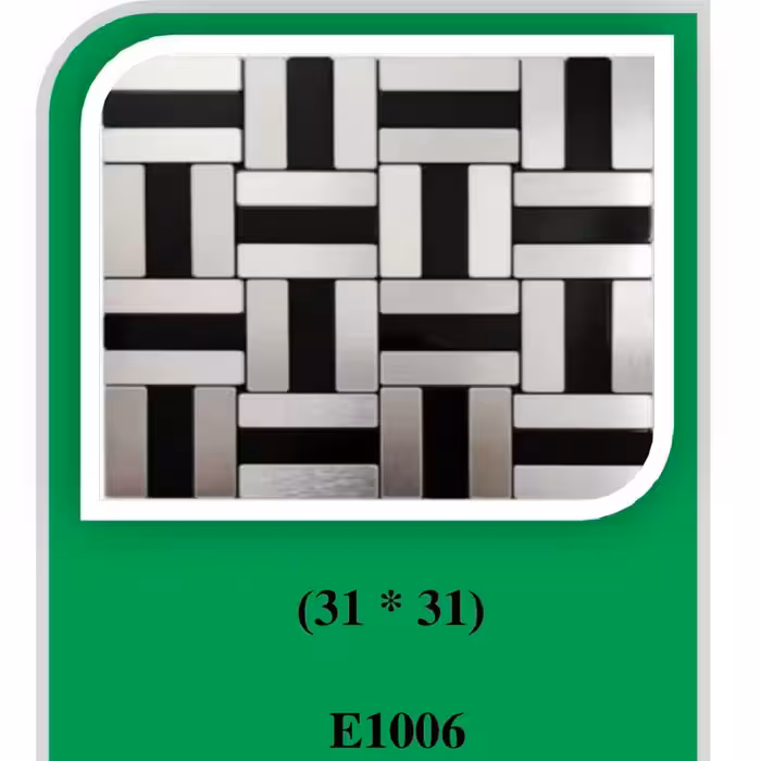 تایل بین کابینتی (کد E1006 ) 31در31 cm پشت چسبدار کاملآ نسوز و ضدآب (پس کرایه)