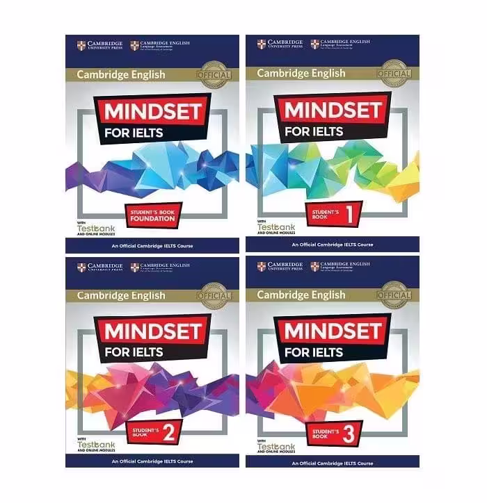 Cambridge English Mindset For IELTS مجموعه کتاب های مایندست فور آیلتس