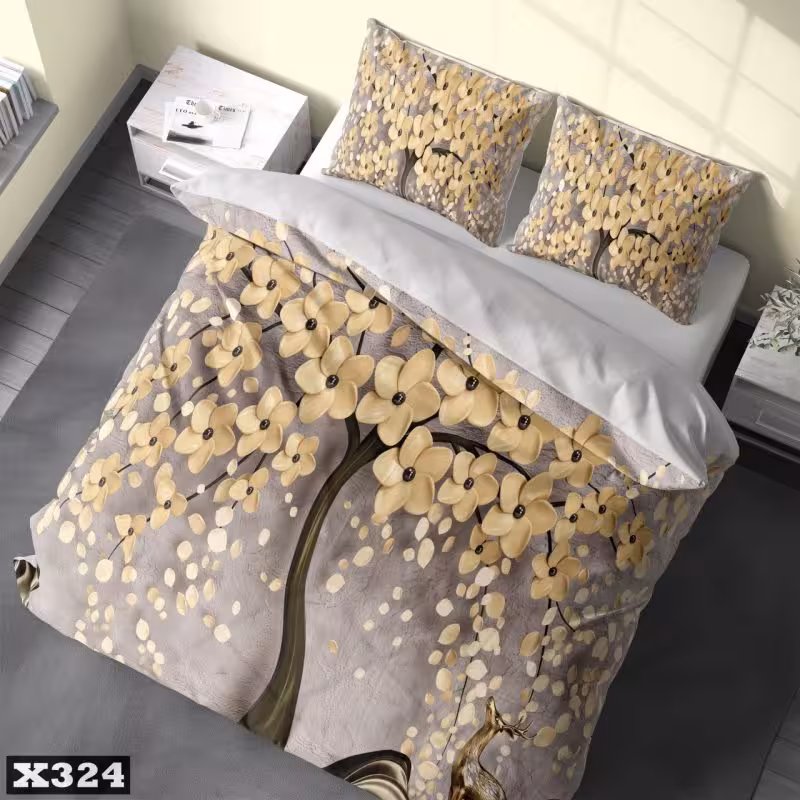 روتختی سه بعدی طرح گل