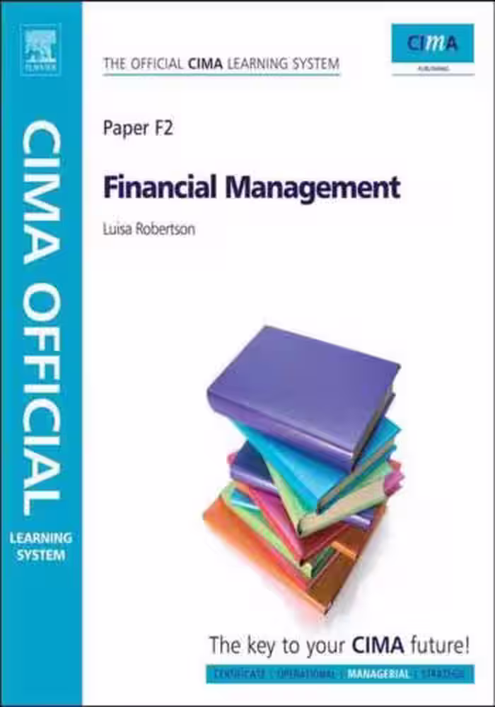 خرید و دانلود نسخه کامل کتاب CIMA F2 Official Learning System - Financial Management