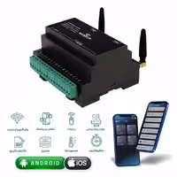 رله هوشمند 4 کانال هانتک مدل WIFI SMS RF
