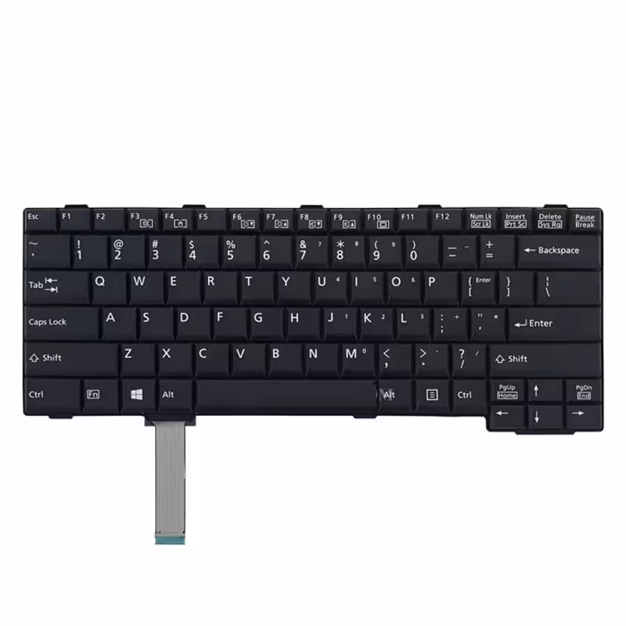 کیبورد لپ تاپ فوجیتسو مدلLifeBook S751 مشکی
