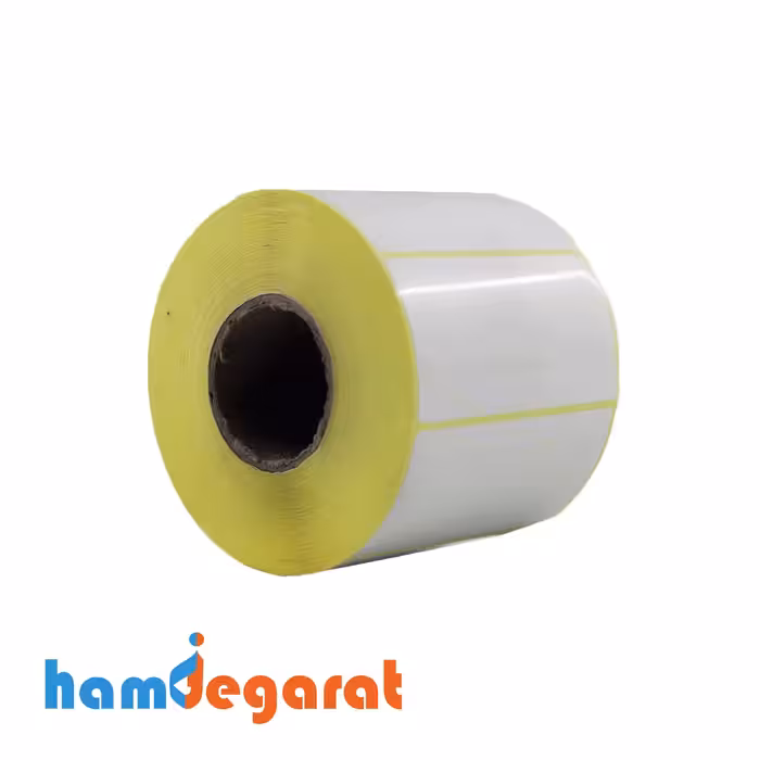لیبل (برچسب) کاغذی تک ردیفه 40×75
