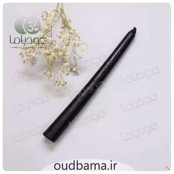 شمع قلمی مشکی 20 سانتیمتر