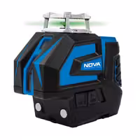 تراز لیزری شارژی 360 درجه دوخط سبز G نووا مدل 2665G