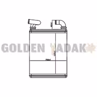 رادیاتور بخاری آلومینیومی مزدا وانت 1600 - گلدن یدک