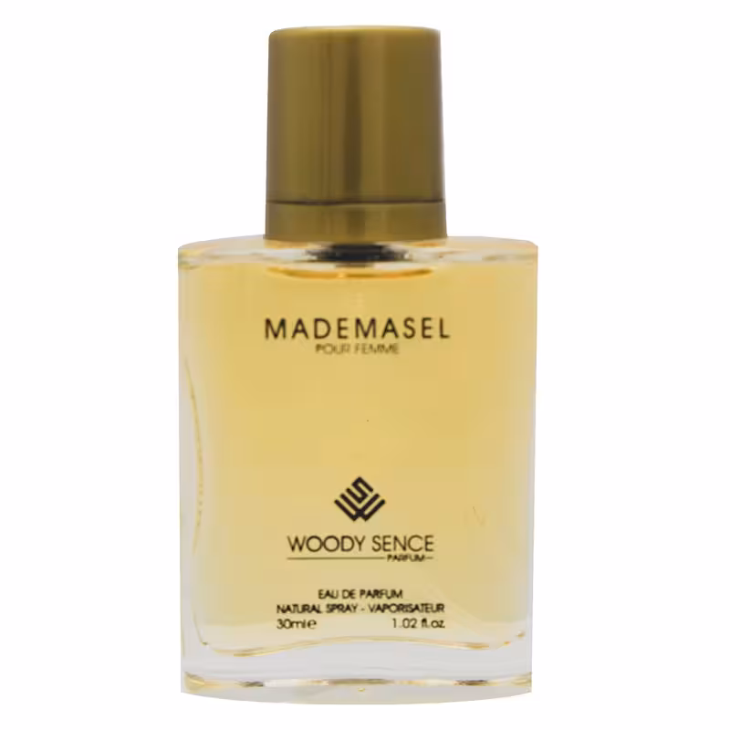 عطر ادکلن جیبی زنانه وودی سنس مدل Mademasel